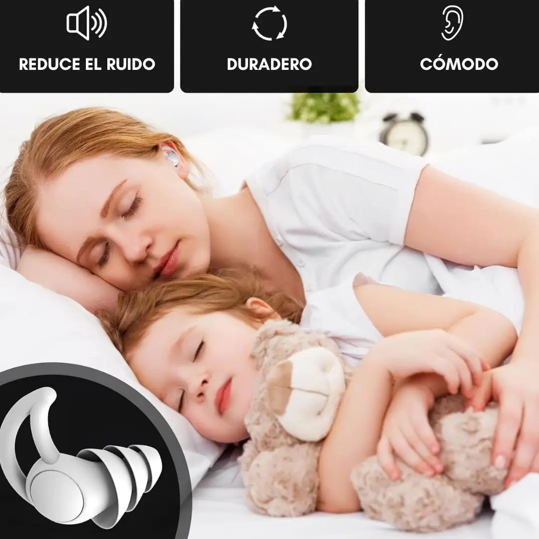 TAPONES PARA DORMIR SilencePro | Descansa de nuevo