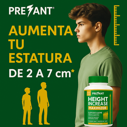Pretant | Suplemento Natural Para Aumentar El Crecimiento Oseo